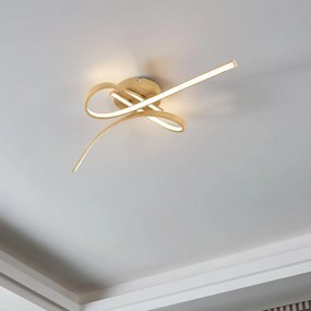 Eglo 901103 - LED mennyezeti lámpa SELVINA LED/20,5W/230V barna