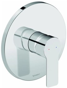Duravit DC4210010010 - Zuhanycsaptelep falba süllyesztett beépítéshez D-CODE, fényes króm
