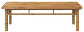 Bambusz dohányzóasztal 110 x 55 x 35 cm
