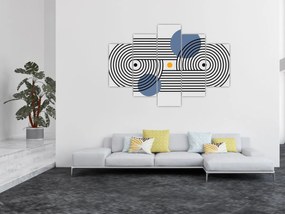 Kép - Minimalista absztrakció N⁰3 (150x105 cm)