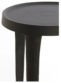 Fém kerek tárolóasztal szett 2 db-os ø 35 cm Tobias – Light &amp; Living