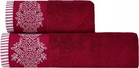 Törölköző Gracia vastag, bordó 70x140 bordó
