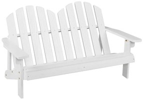 2 személyes adirondack szék gyerekeknek, fehér