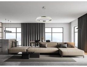 LED dimmelhető kábelre függesztett kristálycsillár THALIA LED/55W/230V 3000-6000K + távirányító