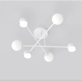 Felületre szerelhető csillár HOLON 3xG9/8W/230V + 3xGX53/12W fehér