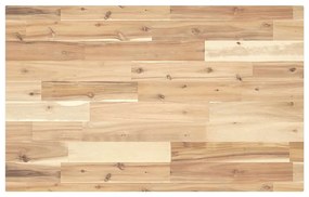 kezeletlen tömör akácfa íróasztallap 120 x 50 x 4 cm