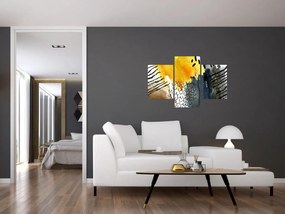 Kép - Absztrakt akvarell (90x60 cm)