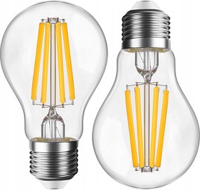 Genixgreen Led izzó E27 7W 2 db, 1200 Lumen, Meleg fehér 2700K