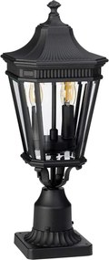 Feiss COTSWOLD LANE FE-COTSLN3-M-BK Állólámpa 2x60W/E14 IP44