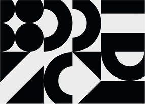 Kép - Geometriai absztrakció N⁰2 (70x50 cm)