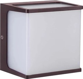 V-tac Led kerti fali lámpa 8W IP65 Barna 4000K 800lm VT-708