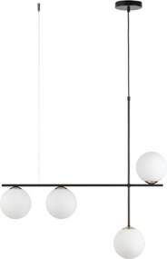 SIGMA LIGHTING 33691 SILIA Többágú Függesztett Lámpa Fehér, Fekete G9 IP20