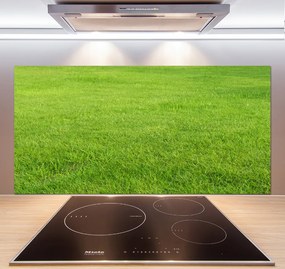 Konyhai dekorpanel Zöld fű pksh-141153462