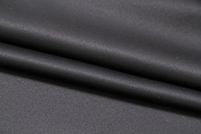 Függöny OXFORD LIGHT 140x250 cm, fekete Felfüggesztés: Hullámos sínszalag