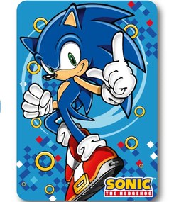 Sonic a sündisznó Gold Ring polár takaró 100x140cm