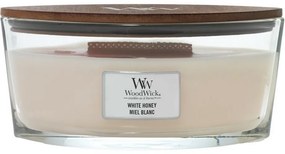 WoodWick illatos gyertya hajó White Honey, 453 g