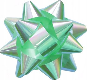 Dekorációs Ajándék Csillag Opálos Zöld 13cm