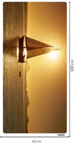 PIPPER. Öntapadós textiltapéta "Vitorlás naplementében"