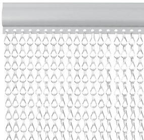 alumínium láncos ajtószúnyogháló 90 x 200 cm