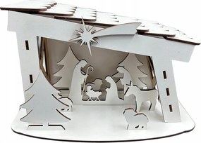 FehĂ©r KarĂĄcsonyi Lampion ĂllĂł Betlehem