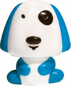 LED-es gyerek éjjeli lámpa aljzathoz kapcsolóval Pejsek 0.4W/230V/6000K, h