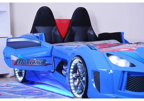 Autós gyerekágy Mnv3 - Blue