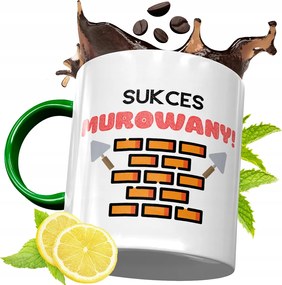 Zöld Bögre Építőknek Születésnapra Ajándék fényképes nyomtatással