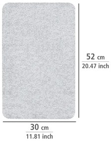 Edzett üveg tűzhely fedőlap szett 2 db-os 52x30 cm Transparent – Allstar