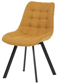 Étkezőszék sárga szövettel. HC-465 YEL2