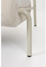 Krémszínű fotel Lekima – Zuiver