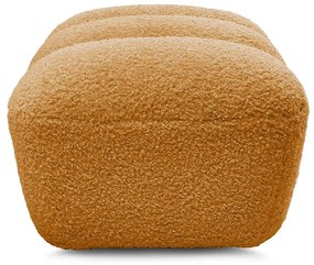 Mustársárga buklé lábtartó Hippolyte – Bobochic Paris