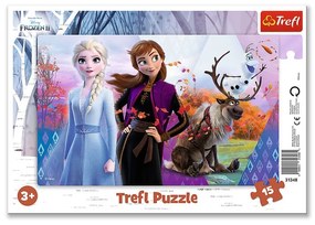 Gyermek puzzle - Frozen IV. - 15 db