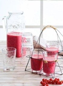 6 részes üveg pohár szett 205 ml