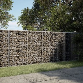 horganyzott vas gabion kosár fedéllel 200 x 100 x 100 cm