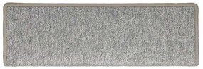 30 db világosszürke lépcsőszőnyeg, téglalap alakú széllel, 65 x 21 x 4 cm