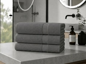 CLARYSSE ELEGANCE törölköző 60x110 cm szürke, 100% pamut