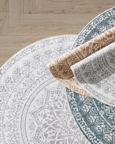 nappali szőnyeg, 160 cm átmérő, szürke