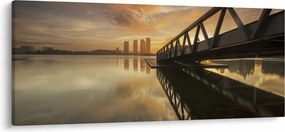 A móló képe (120x50 cm)