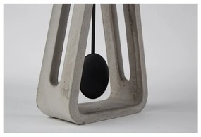 Pendulum szürke beton asztali óra - Zuiver