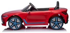 Elektromos autó BMW i4 cabrio piros