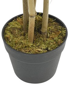 zöld mű bambuszfa 552 levéllel 120 cm