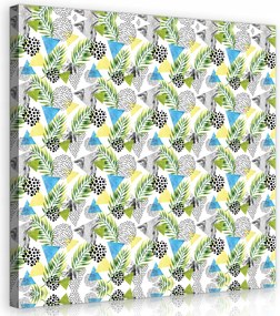 Vászonkép 40x40 Minimalista fehér a folyosóra Absztrakt fehérben Tökéletes