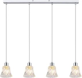 Rabalux beltéri függeszték e14 4x40w króm hestia