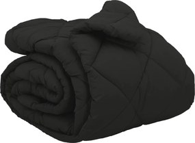 vidaXL Téli takaró Fekete 240 x 200 cm Mikroszál