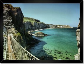 Poszterek keretben 40x30 Kötélhíd