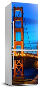 Hűtőre ragasztható matrica Bridge san francisco FridgeStick-70x190-f-67938489