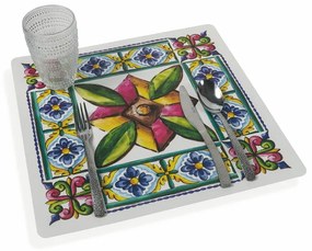 Műanyag tányéralátét szett 6 db-os 37x37 cm Costiera – Villa d'Este