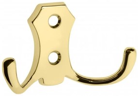 Fogas fém, K24-B0, sárga réz