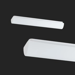 Osmont 44070 Sylvia 1 mennyezeti/fali üveg lámpa fehér IP44 3x28W E1