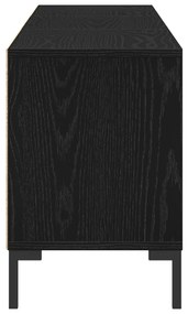 TV Szekrény Fekete Tölgy 150x30x44,5 cm Műgyanta